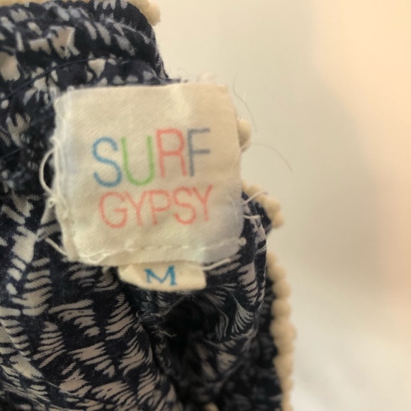 Surf Gypsy Navy Smock Waist Shorts - Medium - Picture 7 of 7